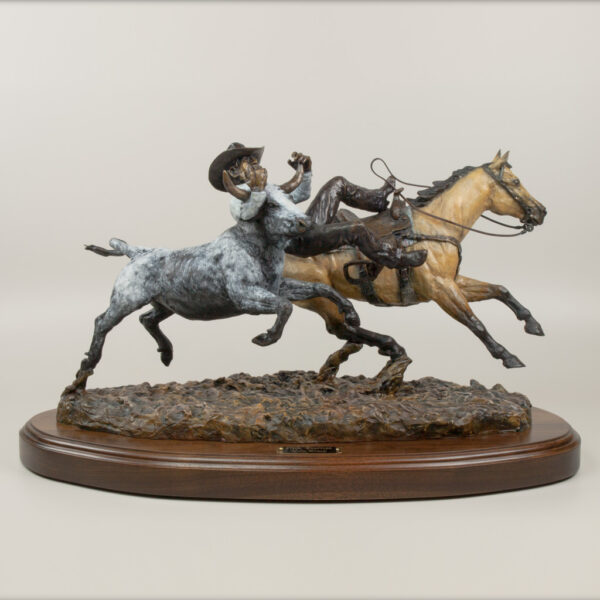 Steer Wrestler by Jay Contway