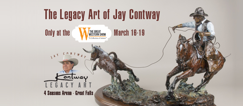 Jay Contway Legacy Art at the Great Western Show