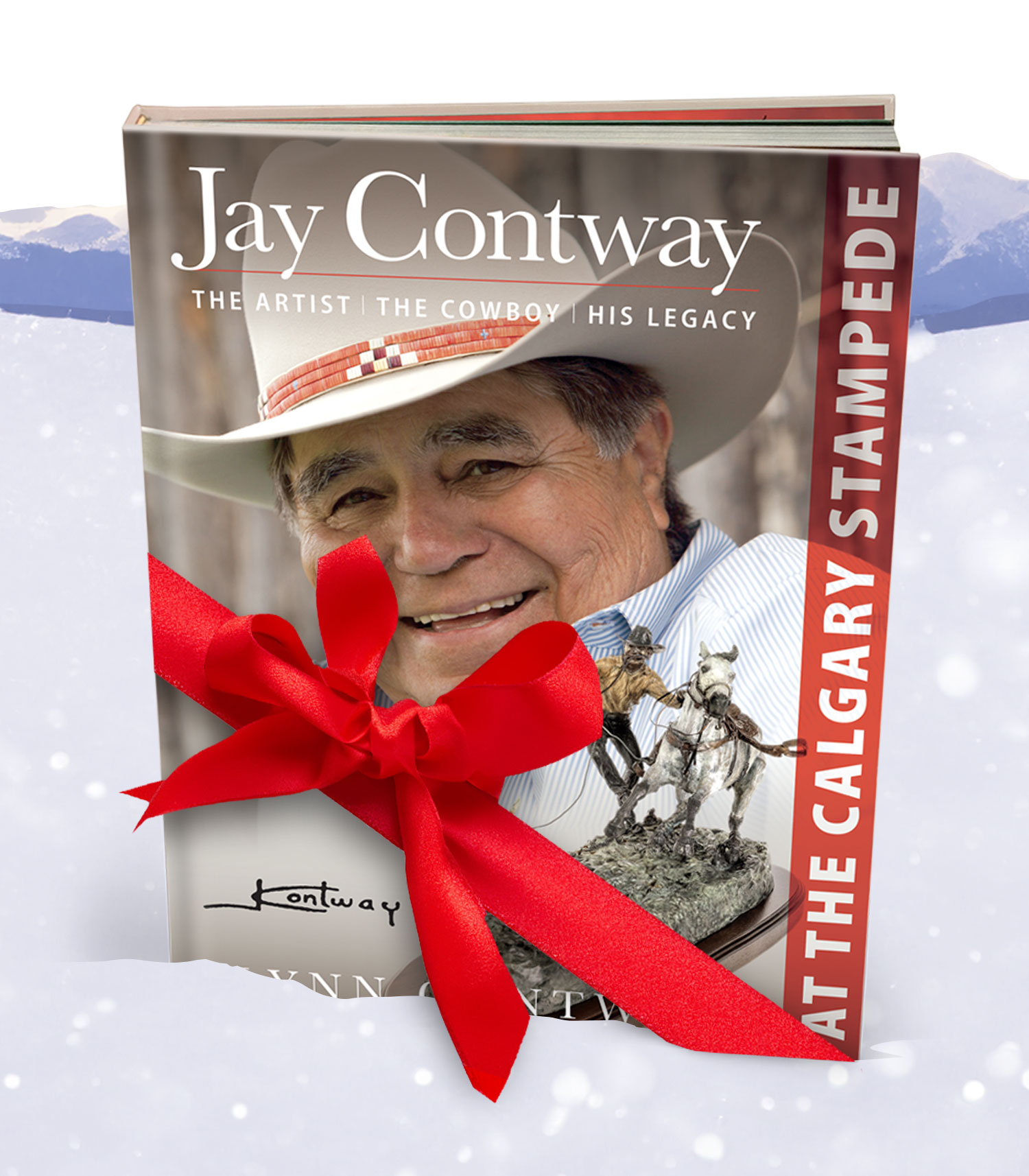 Jay Contway—The Artist, The Cowboy, His Legacy— At The Calgary Stampede book gift