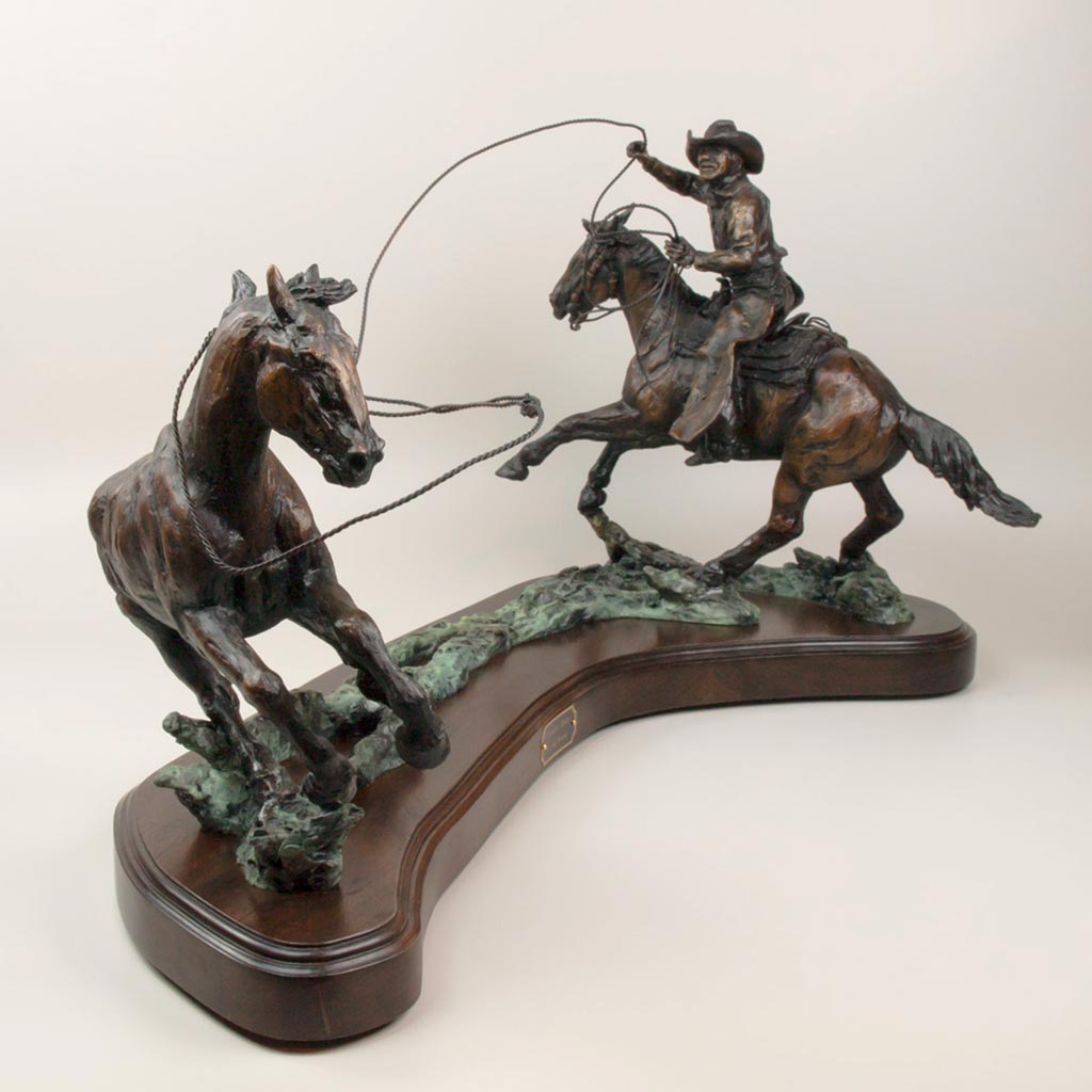 Jay Contway Bronze - Changing Horses